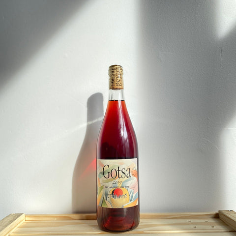 Chkhaveri rosé 2019 - Rouge - Gotsa Wines - Le vin dans les voiles