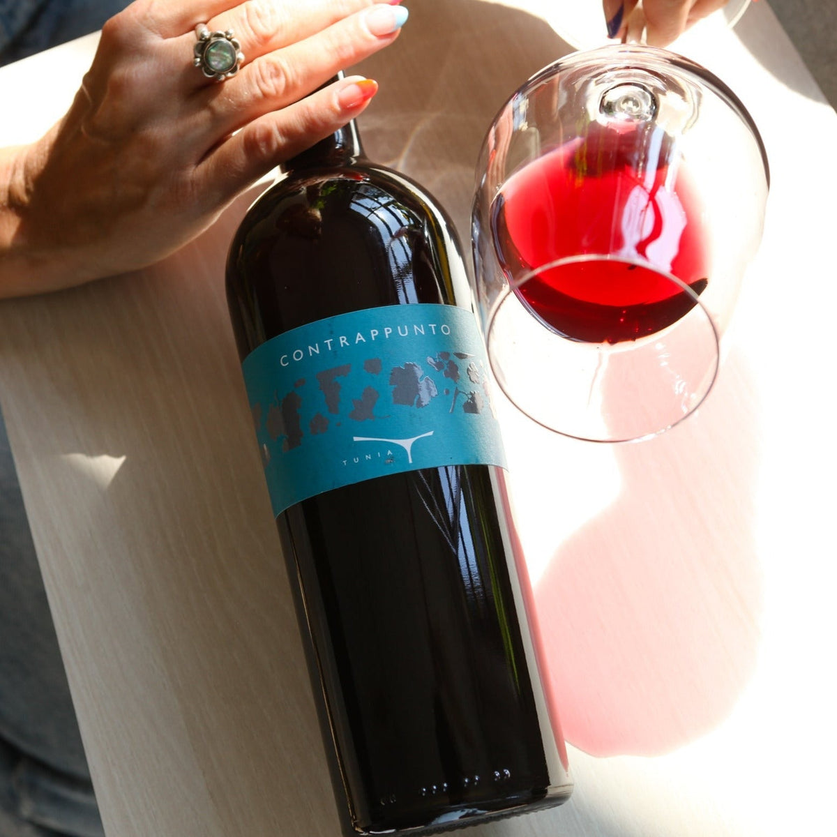 Contrappunto 2019 - Rouge - Domaine Tunia - Le vin dans les voiles