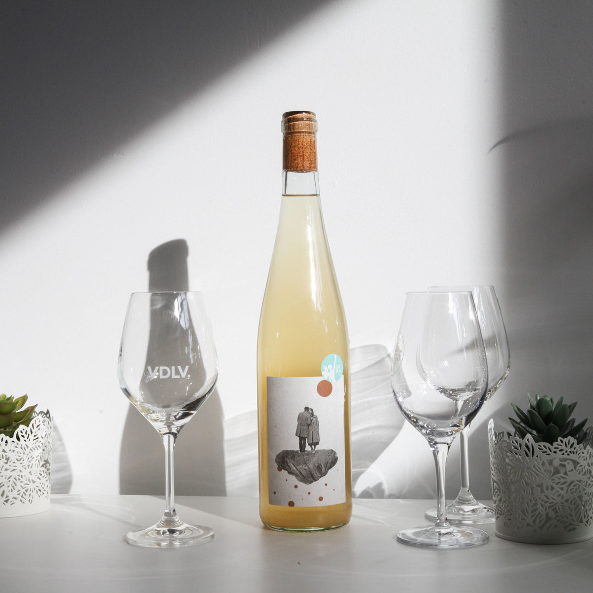 Bouteille de vin blanc nature du vigneron Jan-Philipp Bleeke en Allemagne: In between (Image: 2 sur 2)
