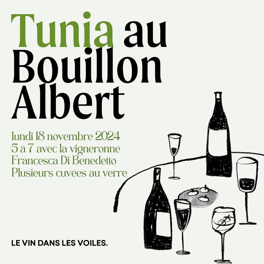 5 à 7 au Bouillon Albert avec Tunia