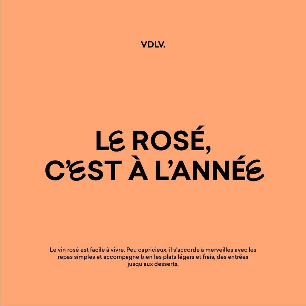 Le rosé, c'est à l'année