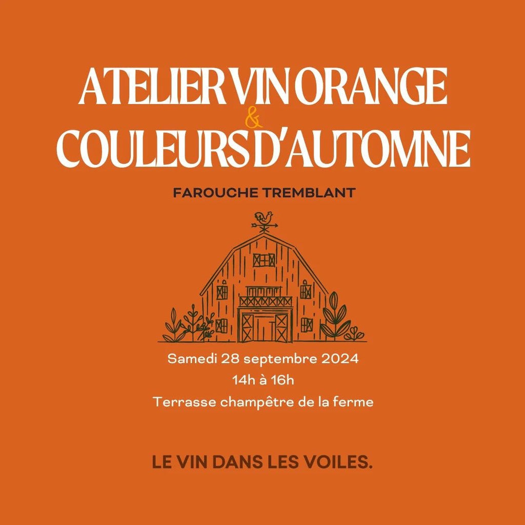 Vin orange & couleurs d'automne