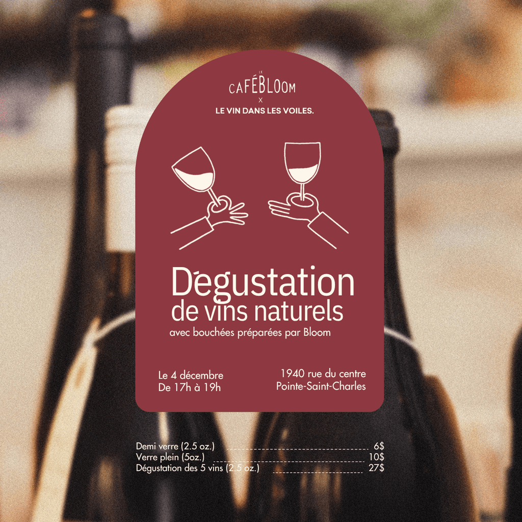 Vins Naturels au Café Bloom