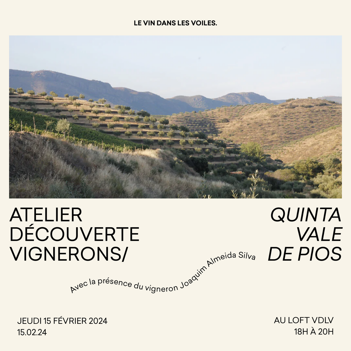 Atelier découverte vignerons : avec Joaquim de Vale de Pios