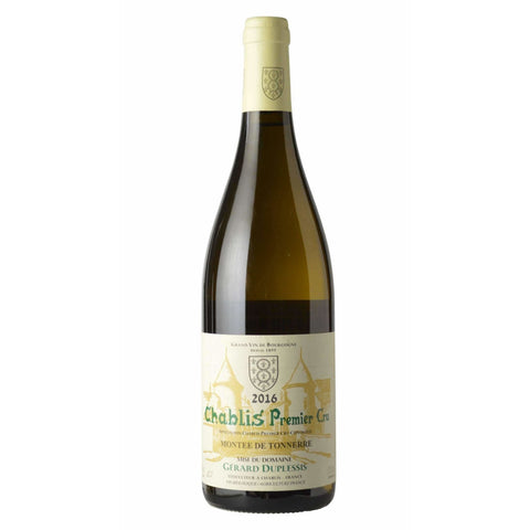 Chablis Premier Cru Montée de Tonnerre 2018 - Blanc - Domaine Gérard Duplessis - Le vin dans les voiles