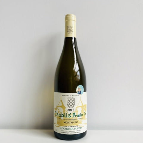 Chablis Premier Cru Montmains 2018 - Blanc - Domaine Gérard Duplessis - Le vin dans les voiles