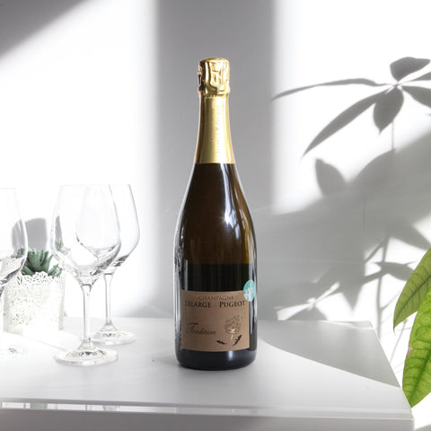 Champagne Tradition 1er cru - Bulles - Champagne Lelarge - Pugeot - Le vin dans les voiles