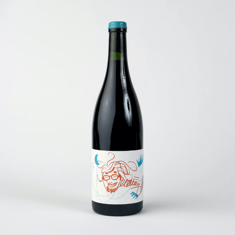 Bouteille de vin rouge biologique de la Toscane en Italie, collaboration entre le vigneron Stefano Amerighi et Vin des Potes : La Botte Secrète. Un vin nature à se procurer en importation privée au Québec. Parfait pour vos accords mets-vins grâce à la sélection de Le vin dans les voiles.