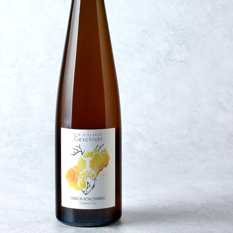 Riesling Wineck - Schlossberg Skin Contact 2020 - Orange - Domaine Geschickt - Le vin dans les voiles