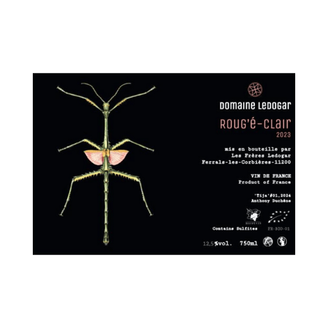 Roug'é - Clair 2022 - Rosé - Domaine Ledogar - Le vin dans les voiles