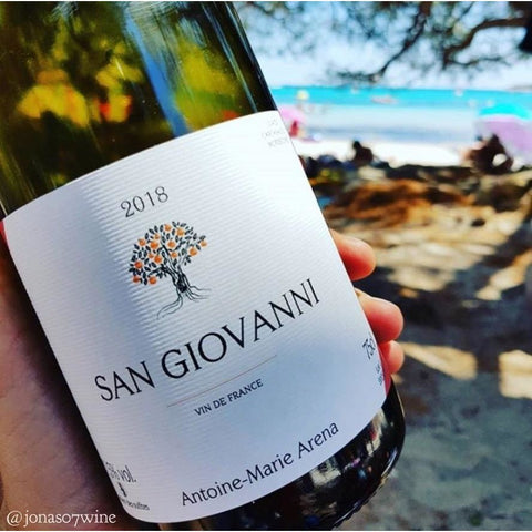 San Giovanni blanc 2020 - Blanc - Antoine - Marie Arena - Le vin dans les voiles