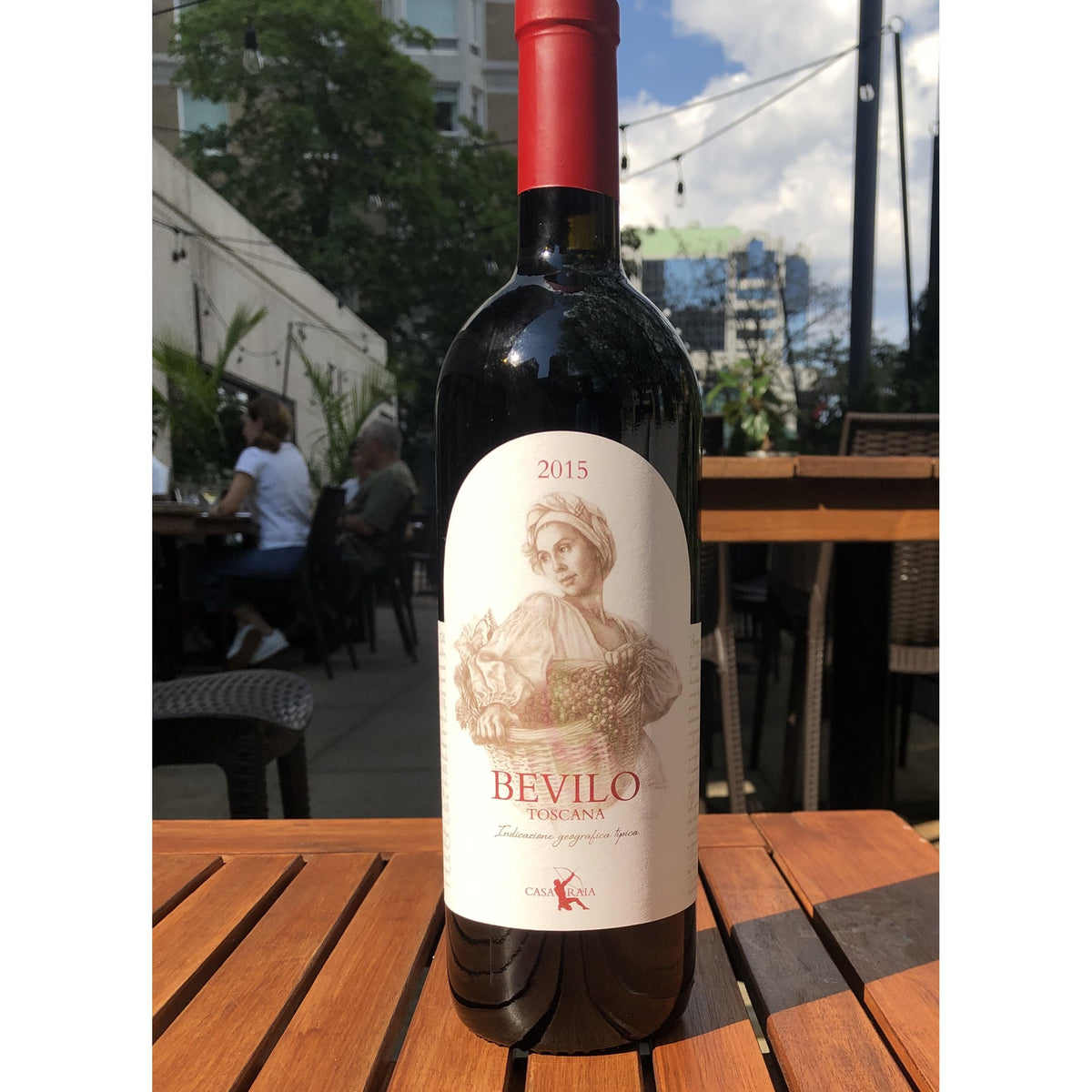 Bevilo rosso - Rouge - Casa Raia - Le vin dans les voiles