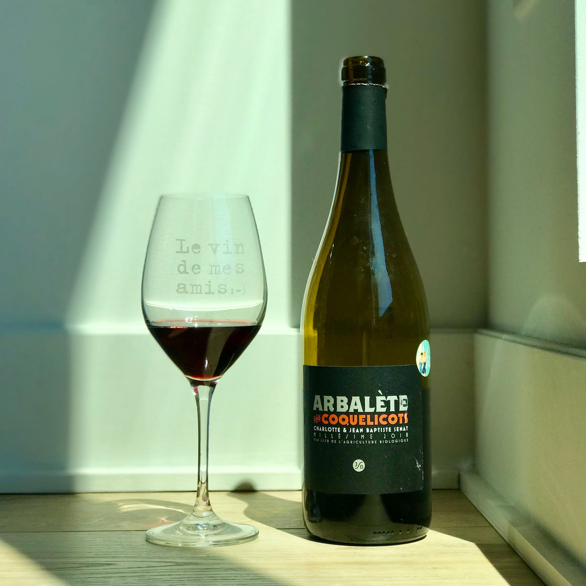 MAGNUM Arbalète and Coquelicots 2018 - Rouge - Domaine Sénat - Le vin dans les voiles