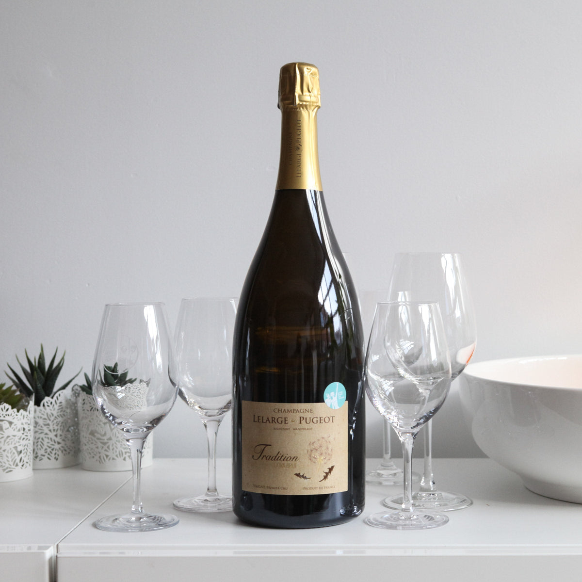 MAGNUM Champagne Tradition - Bulles - Champagne Lelarge-Pugeot - Le vin dans les voiles