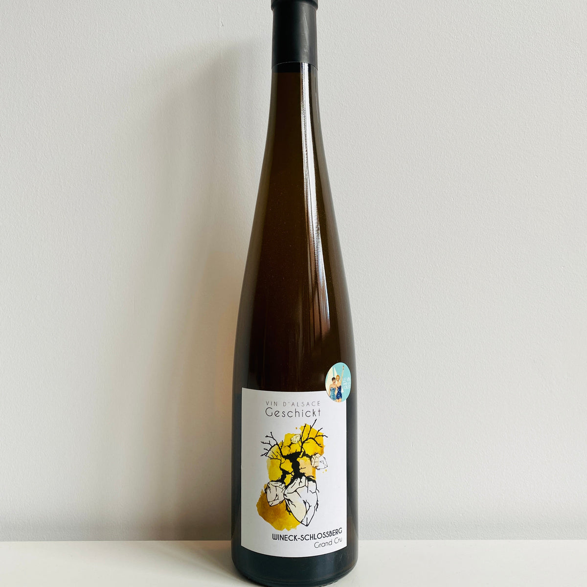 Riesling Wineck-Schlossberg Skin Contact 2019 - Orange - Domaine Geschickt - Le vin dans les voiles