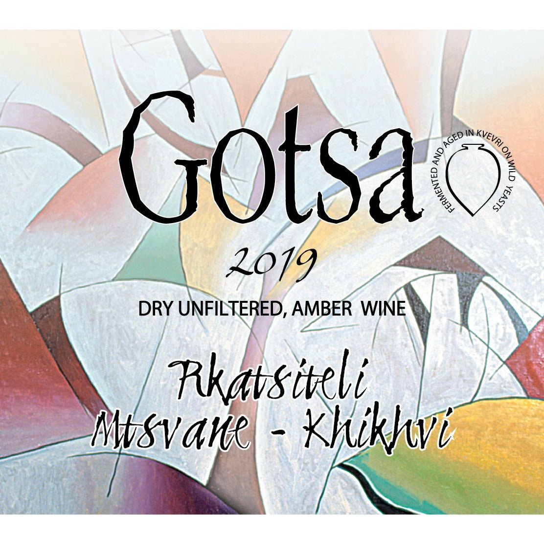 Rkatsiteli-Mtsvane-Khikhvi 2019 - Orange - Gotsa Wines - Le vin dans les voiles