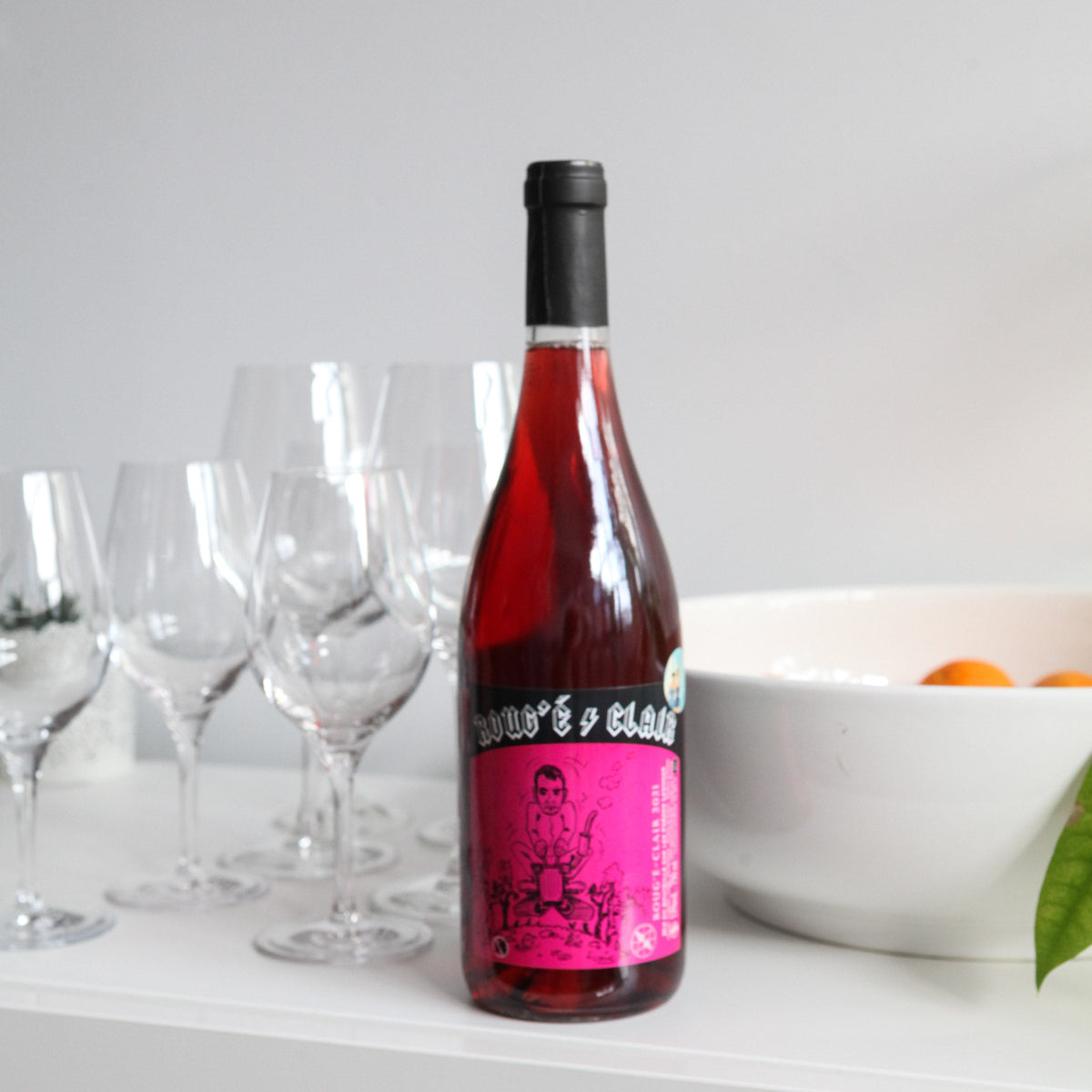 Rougé-Clair 2021 - Rosé - Domaine Ledogar - Le vin dans les voiles